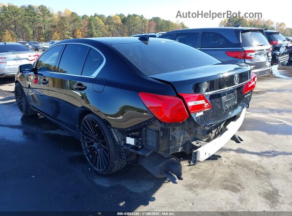 JH4KC1F57GC000500 2016 ACURA RLX Black Rear left
