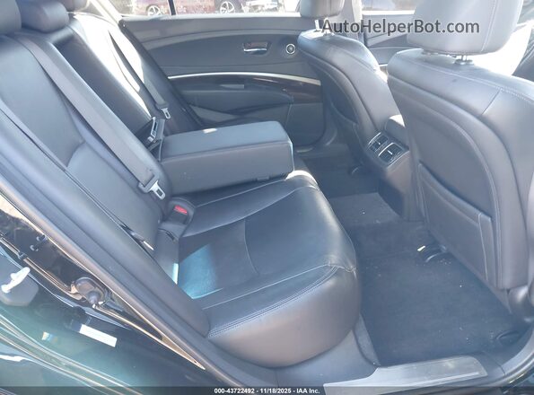 JH4KC1F58HC000376 2017 ACURA RLX Black VIN sticker view