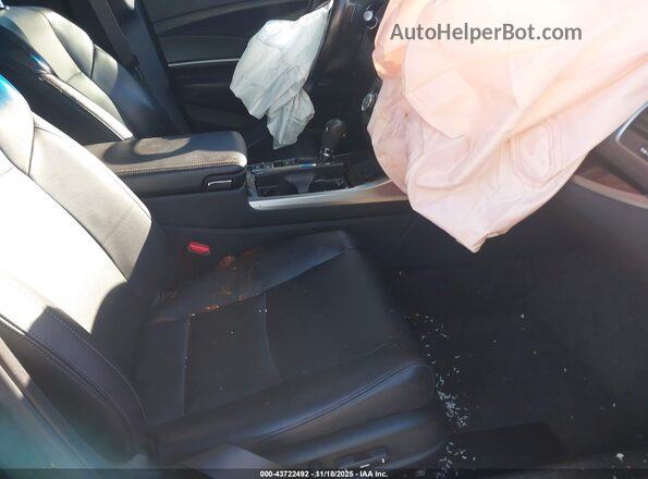 JH4KC1F58HC000376 2017 ACURA RLX Black Front interior view