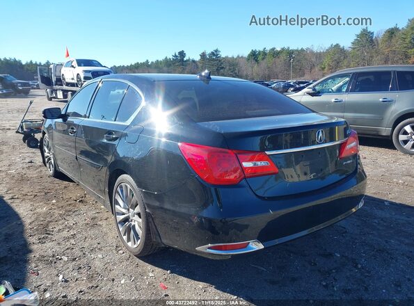 JH4KC1F58HC000376 2017 ACURA RLX Black Rear left