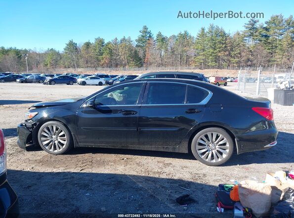 JH4KC1F58HC000376 2017 ACURA RLX Black Rear interior view