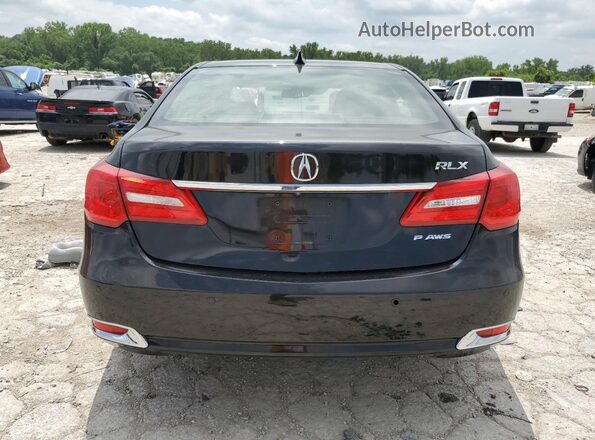 JH4KC1F94GC000909 2016 ACURA RLX Черный Вид сзади