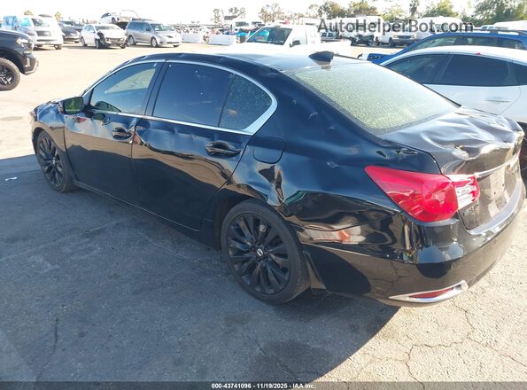 JH4KC1F96GC000023 2016 ACURA RLX Black Tył lewy