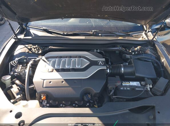 JH4KC1F96GC000023 2016 ACURA RLX Black Widok z tyłu