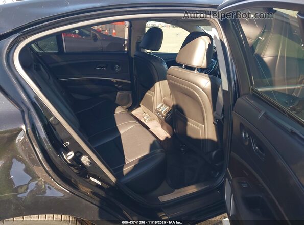 JH4KC1F96GC000023 2016 ACURA RLX Black Widok naklejki z numerem VIN