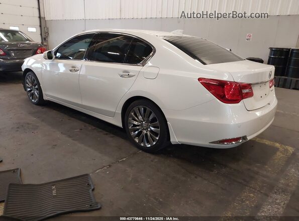 JH4KC1F97GC001052 2016 ACURA RLX White Задня ліва чверть