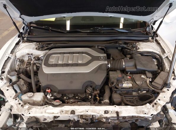 JH4KC1F97GC001052 2016 ACURA RLX White Вид ззаду