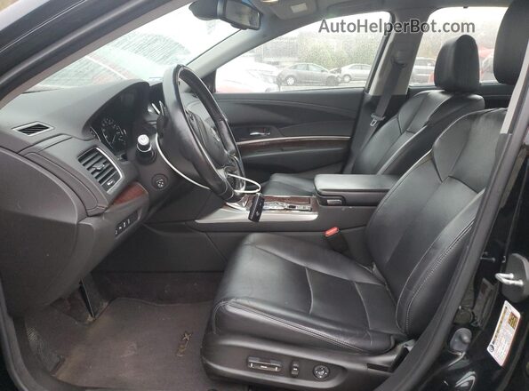JH4KC2F90GC000072 2016 ACURA RLX Black Вид салону спереду