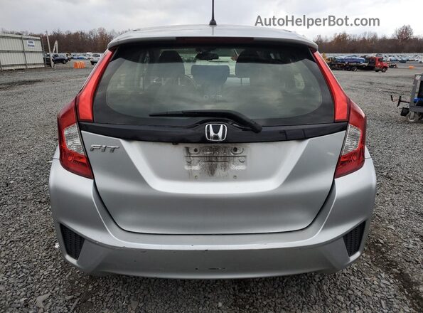 JHMGK5H5XGX014686 2016 HONDA FIT Silver Vista trasera
