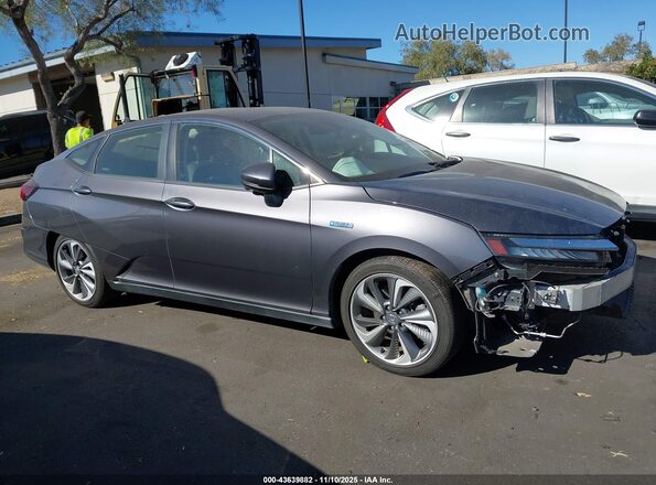 JHMZC5F13KC001073 2019 HONDA CLARITY Gray 360 interior view
