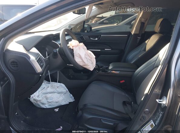 JHMZC5F17LC000882 2020 HONDA CLARITY Gray წინა სალონის ხედი