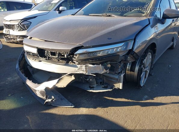 JHMZC5F17LC000882 2020 HONDA CLARITY Gray ხელსაწყოთა პანელის ხედი