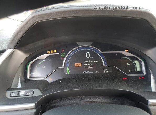 JHMZC5F18MC001377 2021 HONDA CLARITY Серый 