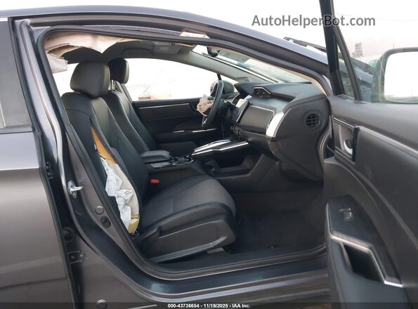 JHMZC5F19LC000091 2020 HONDA CLARITY Gray წინა სალონის ხედი