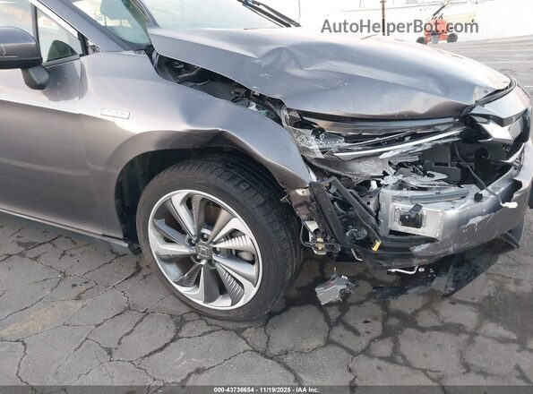 JHMZC5F19LC000091 2020 HONDA CLARITY Gray წინა ხედი