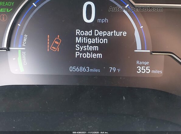 JHMZC5F1XLC000035 2020 HONDA CLARITY Gray 