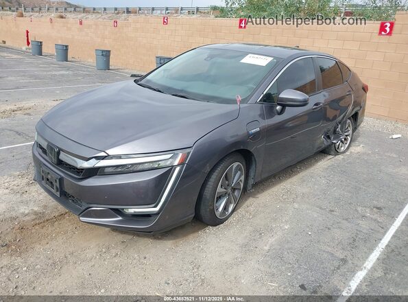 JHMZC5F1XLC000035 2020 HONDA CLARITY Gray Առջևի ձախ երեք քառորդ տեսարան