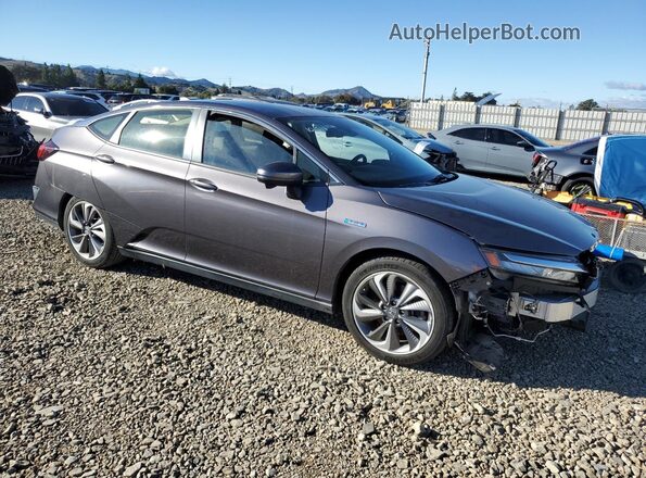 JHMZC5F34LC000405 2020 HONDA CLARITY Charcoal Przód prawy