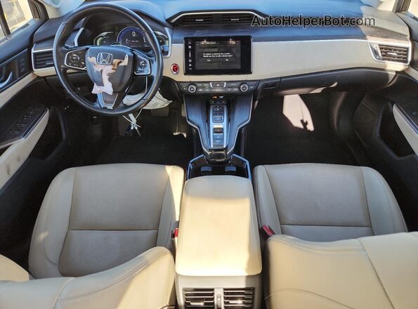 JHMZC5F39MC001454 2021 HONDA CLARITY Белый Вид панели приборов