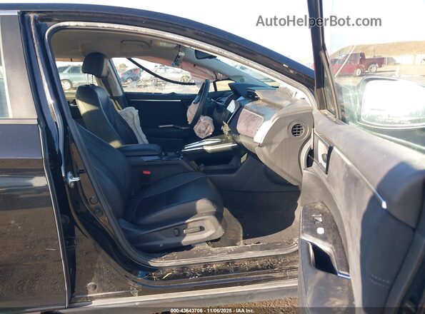 JHMZC5F39MC002149 2021 HONDA CLARITY Black Widok wnętrza z przodu