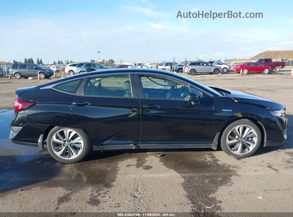 JHMZC5F39MC002149 2021 HONDA CLARITY Black Widok wnętrza z tyłu