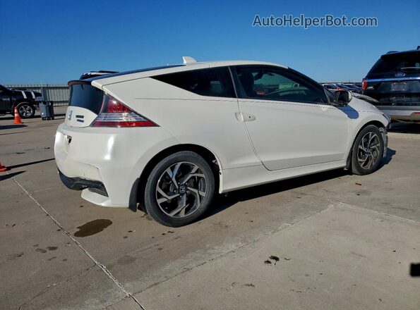 JHMZF1D61GS001472 2016 HONDA CR-Z White Rear right