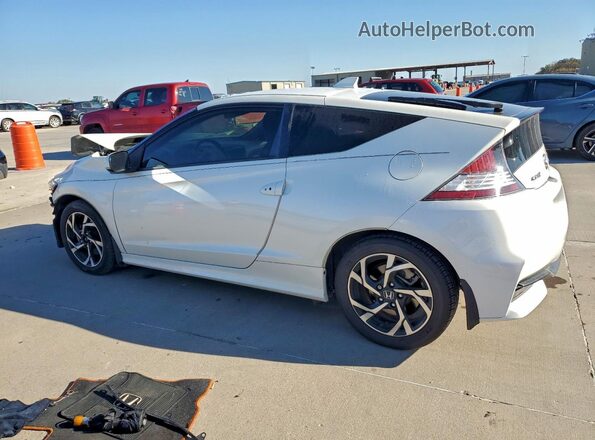 JHMZF1D61GS001472 2016 HONDA CR-Z White Rear left