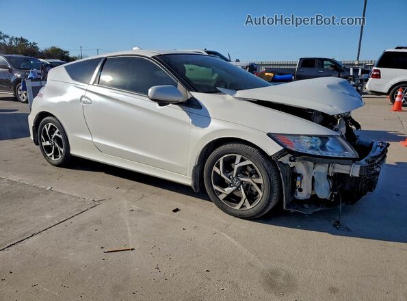 JHMZF1D61GS001472 2016 HONDA CR-Z White Front right