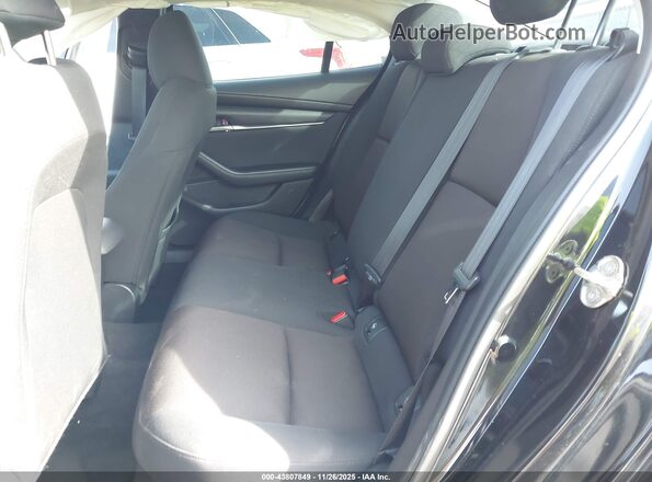 JM1BPAALXM1332983 2021 MAZDA 3 Black Vista de la etiqueta del VIN