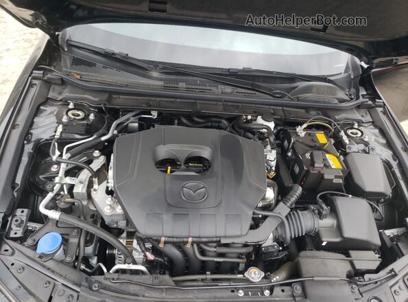 JM1BPABM4S1759631 2025 MAZDA 3 Black Вид задньої частини салону