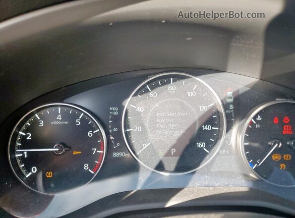 JM1BPABMXS1779544 2025 MAZDA 3 Black Widok zestawu wskaźników
