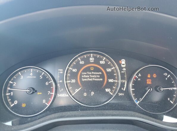 JM1BPACL1L1172018 2020 MAZDA 3 Black Вид щитка приладів