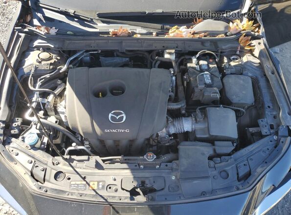 JM1BPACL1L1172018 2020 MAZDA 3 Black Вид задньої частини салону