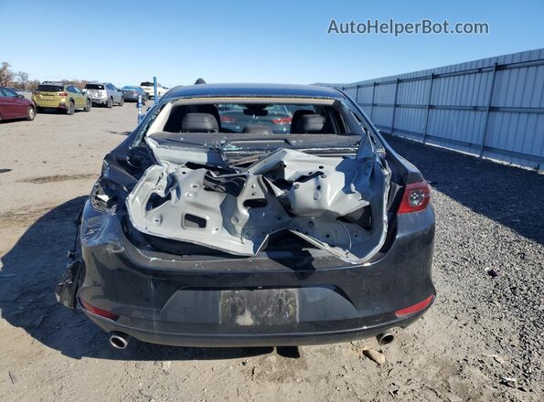 JM1BPACL1L1172018 2020 MAZDA 3 Black Вид ззаду