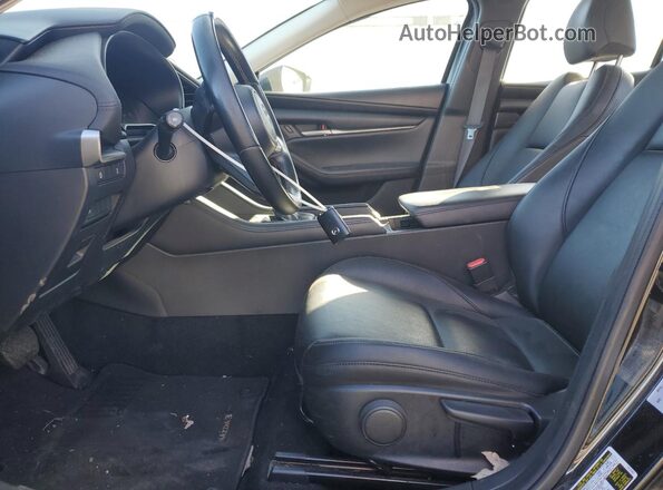JM1BPACL1L1172018 2020 MAZDA 3 Black Вид салону спереду