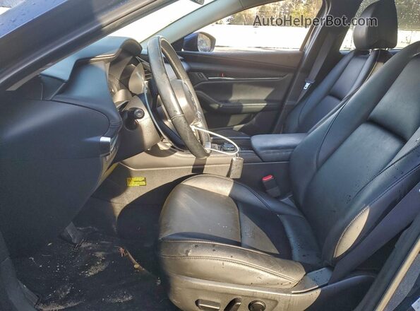 JM1BPACLXK1128047 2019 MAZDA 3 Blue Widok wnętrza z przodu