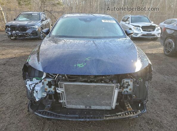 JM1BPACLXK1128047 2019 MAZDA 3 Blue Widok z przodu