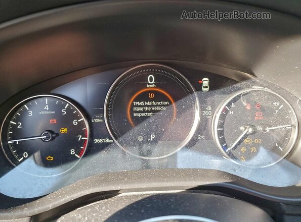 JM1BPACLXK1128047 2019 MAZDA 3 Blue Widok zestawu wskaźników