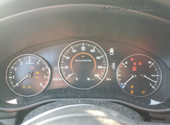 JM1BPAKL3N1510247 2022 MAZDA 3 Black Вид щитка приладів