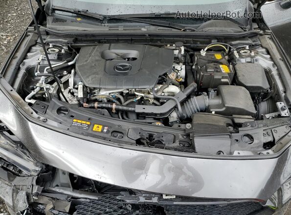 JM1BPALM8R1650971 2024 MAZDA 3 Gray Вид задньої частини салону