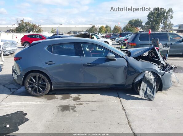 JM1BPAML1M1338442 2021 MAZDA 3 Silver Rear interior view