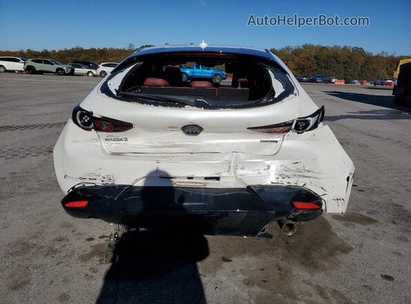 JM1BPAML5M1314533 2021 MAZDA 3 White უკანა ხედი