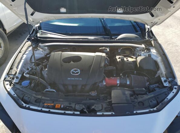 JM1BPAML5M1314533 2021 MAZDA 3 White უკანა სალონის ხედი
