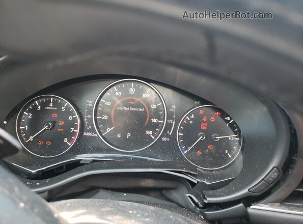 JM1BPAML5N1521988 2022 MAZDA 3 Black ხელსაწყოთა პანელის ხედი