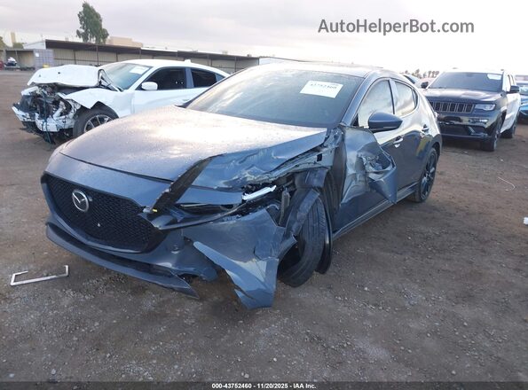 JM1BPAMM0R1651062 2024 MAZDA 3 Gray Առջևի ձախ երեք քառորդ տեսարան