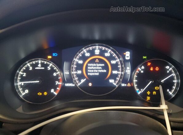 JM1BPBCM2S1757252 2025 MAZDA 3 Gray Instrument cluster view