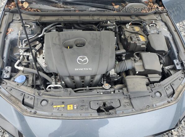 JM1BPBML0M1303459 2021 MAZDA 3 Gray Rear interior view