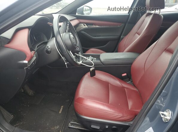 JM1BPBML0M1303459 2021 MAZDA 3 Gray Front interior view