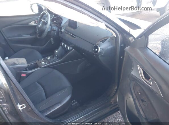 JM1DKDB74L1469622 2020 MAZDA CX-3 Black წინა სალონის ხედი