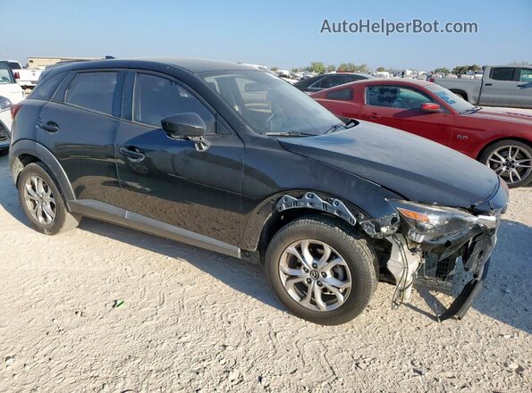 JM1DKDB77H0153841 2017 MAZDA CX-3 Black Front right